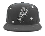 San Antonio Spurs Mitchell & Ness Foil Star Snapback Hat