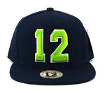 Seattle Headlines 12th Man Snapback Hat