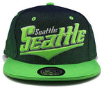 Seattle Leader of the Game Flash Fade Snapback Hat