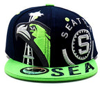 Seattle Leader of the Game Youth Monster Snapback Hat