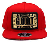 Top Level Luxe G.O.A.T. Greatest of All Time Snapback Hat