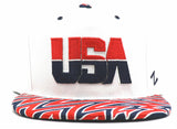 USA Zephyr Jacquard Flash Snapback Hat