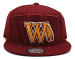 Washington Leader of the Game Jumbo Shadow Snapback Hat