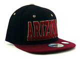 Arizona Headlines Sedona Black Blockbuster Snapback Hat