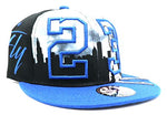 Chicago Greatest 23 Cloudy Skyline Snapback Hat