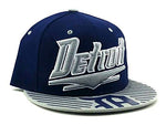 Detroit Leader of the Game Flash Shine Snapback Hat