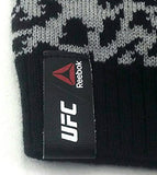 UFC Reebok Women's Cheetah Patterned Uncuffed Beanie