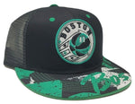 Boston Premium Clover Mesh Snapback Hat