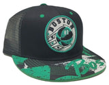 Boston Premium Clover Mesh Snapback Hat