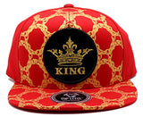 Top Level Crown King Luxe Chains Snapback Hat