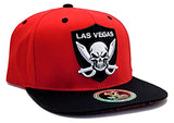 Las Vegas Top Level Cross Swords Snapback Hat