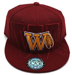 Washington Leader of the Game Jumbo Shadow Snapback Hat