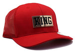 4350 District Leader of Generation Apparel King Gold Metal Mesh Snapback Hat