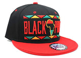 Black Pride Top Pro Stacked Snapback Hat