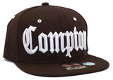 Compton Headlines Old English Banner Snapback Hat