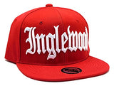 Inglewood Headlines Old English Banner Snapback Hat