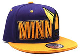 Minnesota Leader of the Game Sideway Wrap Snapback Hat