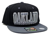 Oakland Wynn Headwear Blockbuster Snapback Hat
