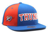 Oklahoma City Thunder Mitchell & Ness Hexagon Snapback Hat