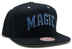 Orlando Magic Mitchell & Ness Wordmark Snapback Hat