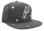 San Antonio Spurs Mitchell & Ness Foil Star Snapback Hat