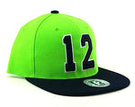 Seattle Headlines 12th Man Snapback Hat