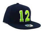 Seattle Headlines 12th Man Snapback Hat