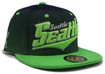 Seattle Leader of the Game Flash Fade Snapback Hat