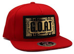 Top Level Luxe G.O.A.T. Greatest of All Time Snapback Hat