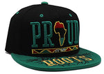 Black Pride Top Pro Proud of My Roots Snapback Hat