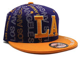 Los Angeles Top Pro Side Buildings Snapback Hat