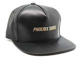 Phoenix Suns Mitchell & Ness Luxe Lambskin Snapback Hat