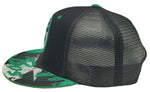 Boston Premium Clover Mesh Snapback Hat