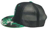 Boston Premium Clover Mesh Snapback Hat