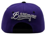 Baltimore Premium Splash Snapback Hat
