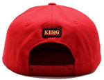 Top Level Crown King Luxe Chains Snapback Hat