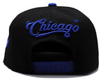 Chicago Greatest 23 MJ Bull Head Drip Snapback Hat