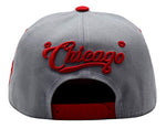 Chicago Greatest 23 MJ Bull Head Drip Snapback Hat
