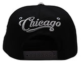 Chicago Greatest 23 MJ LUXE Bull Head Drip Snapback Hat