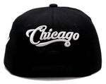 Chicago Greatest 23 MJ Bull Head Drip Snapback Hat