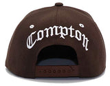 Compton Headlines Old English Banner Snapback Hat