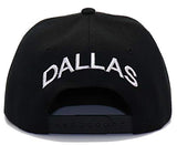 Dallas Headlines Tailsweeper Script Snapback Hat