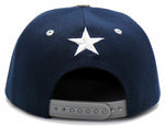 Dallas Headlines Arched Star Snapback Hat