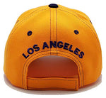 Los Angeles Top Level Initials Adjustable Hat