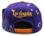 Los Angeles Top Pro Side Buildings Snapback Hat