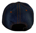 New York Headlines Women's Denim Bling Strapback Hat