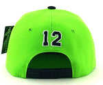 Seattle Headlines 12th Man Snapback Hat