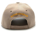 Native Pride Leader of Generation Apparel Veteran Adjustable Hat