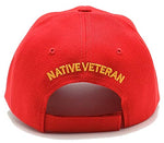 Native Pride Leader of Generation Apparel Veteran Adjustable Hat