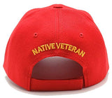 Native Pride Leader of Generation Apparel Veteran Adjustable Hat